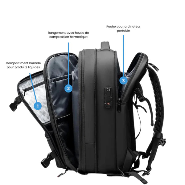 Evasion Expandable Backpack – The Perfect Cabin Baggage Companion